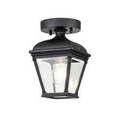 Elstead BAYVIEW-PORCH-BK - Spoljna plafonska svetiljka BAYVIEW 1xE27/60W/230V IP44