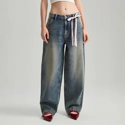 Baggy fit farmerke