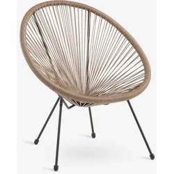 Lounge chair natur