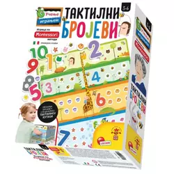 Montessori SR Edukativna igra Taktilni Brojevi Lisciani RS72453