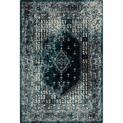 Modrozelena volnena preproga 200x300 cm Eve – Agnella