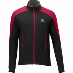 SALOMON moška jakna za tek na smučeh Momentum Softshell (351803)