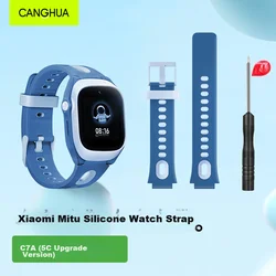 CangHua Zamenska narukvica za pametni sat + Alatka za nameštanje narukvice za pametni sat za Xiaomi Mi Rabbit 5C, Plava