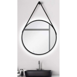 Ceramica Lux CL16 Ogledalo, fi70, Alu-ram, Mat crno