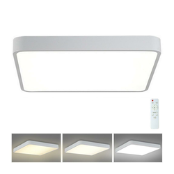 Brilagi - LED prigušiva svetiljka POOL SQUARE LED/48W/230V 3000-6000K 50x50 cm bela+daljinski upravljač