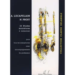 LECAPELAIN:32 ETUDES MINIATURES