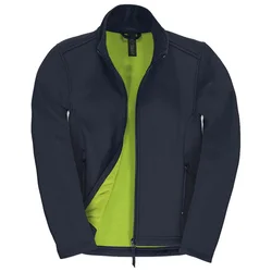 JAKNA ZIP ŽENSKA B&C ID.701 SOFTSHELL/WOMEN TAMNO PLAVA L