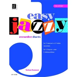 BONSOR:EASY JAZZY RECORDER DUETS