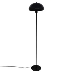 Podna lampa Savio 140cm E27 maks. 40W crna Atmosphera