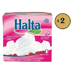 Halta Biljna slatka pavlaka za šlag 500ml, 2 komada