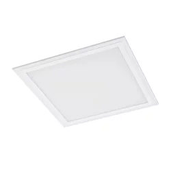 Eglo 79464 - LED plafonsko svetlo POZZALLO, prigušiva, LED/16W/230V, belo + daljinski upravljač