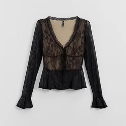 Bluza sa čipkom