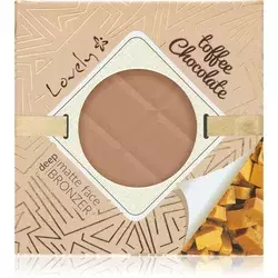 LOVELY MAKEUP - Čokoladni mat broznani puder