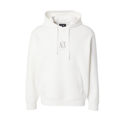 ARMANI EXCHANGE Majica rjava/off-bela
