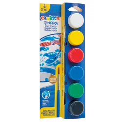 Tempera set 6x25ml - Carioca