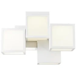 Brilliant - LED plafonjera CUBIX 5xLED/7,6W/230V 3000K bela