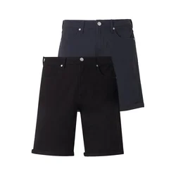 JACK & JONES Hlače JPSTRICK DYLAN marine/črna