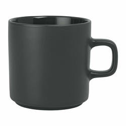 Temno zelena keramična skodelica za čaj Blomus Pilar, 250 ml