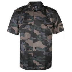 Moški majica BRANDIT - ZDA Hemd 1/2 - 4101-darkcamo