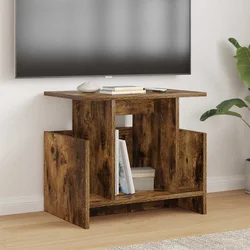 TV stalak 2 pcs Dimljeni hrast 50 x 35 x 45 cm
