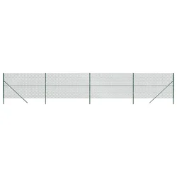 Vidaxl Mrežna ograja zelena 1,6x10 m