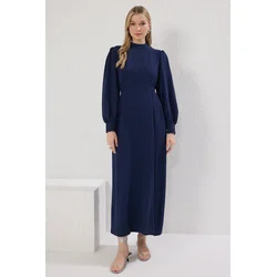 Trendyol Modest Ženska haljina Tctss25Eb00110, Tamnoplava