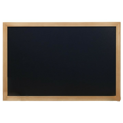 Tabla črna kredna teak WBWTE4060 40x60 cm