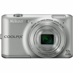 NIKON digitalni fotoaparat COOLPIX S6400 Silver