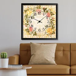 Wallity Dekorativni zidni sat STMDF2117562, 45x45 cm