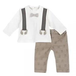 Chicco komplet 2/1 (majica dr, pantalone), dečaci