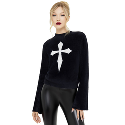 Pulover ženska - Dead Romantic - KILLSTAR - KSRA013880