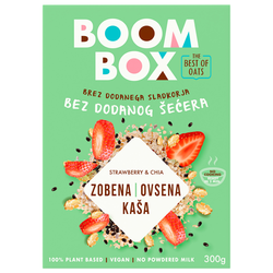 Boom Box Zobena kaša s jagodom i chia sjemenkama 300 g