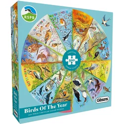 Gibsons - Puzzle Ptice skozi vse leto - 500 kosov