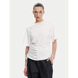 French Connection Majica 76YAF Bela Regular Fit