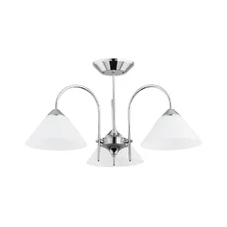 Plafonski luster TAPER 3xE27/15W/230V sjajni hrom