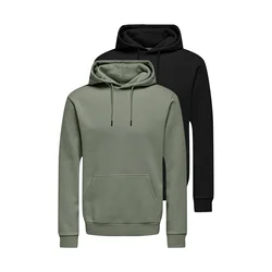 Only & Sons Majica ONSCERES temno siva/črna