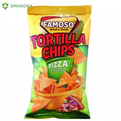 TORTILLA FAMOSO CIPS PIZZA 85GR.(20) SILBO