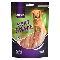GIZMO - Poslastice za pse - pileći stapići sa goveđom kožom 70gr