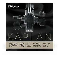 Kaplan K420B-1 Violin E Ball 4/4 Light