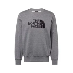 THE NORTH FACE Majica DREW PEAK siva/črna
