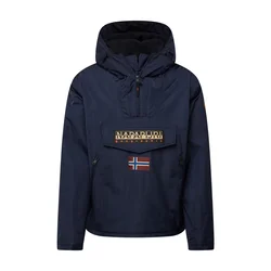 NAPAPIJRI Prehodna jakna Rainforest Next šampanjec/marine/temno rdeča/bela