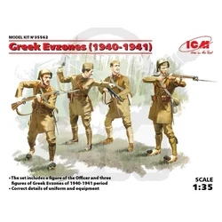 ICM ICM35562 Grški Evzoni 1940-1941 4 figure 1:35