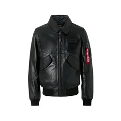 ALPHA INDUSTRIES Prehodna jakna črna
