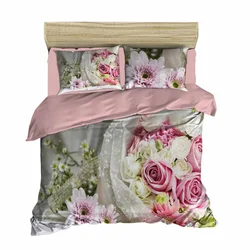 Aberto Design Komplet posteljina 113, 200x220 cm, Šarena