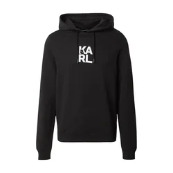 Karl Lagerfeld Majica črna/bela