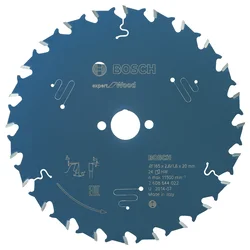 Bosch List kružne testere Expert for Wood 2608644022, 165 x 20 x 2,6 mm, 24