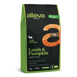 Alleva Natural Suva hrana za odrasle pse malih rasa, Sa jagnjetinom i bundevom, 2kg