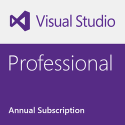 Microsoft Visual Studio Professional - Annual subscription (1 Year)  (5f688460-13f4-43e4-93b8-0086c0d28efc) 