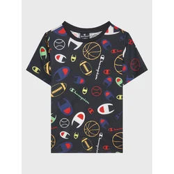 Champion Majica 306131 Mornarsko modra Regular Fit