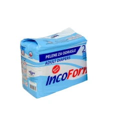 Incoform Pelene za odrasle, L, 20 komada